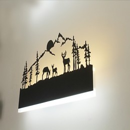 Fonction intégrée pour appliques murales à lumière ambiante