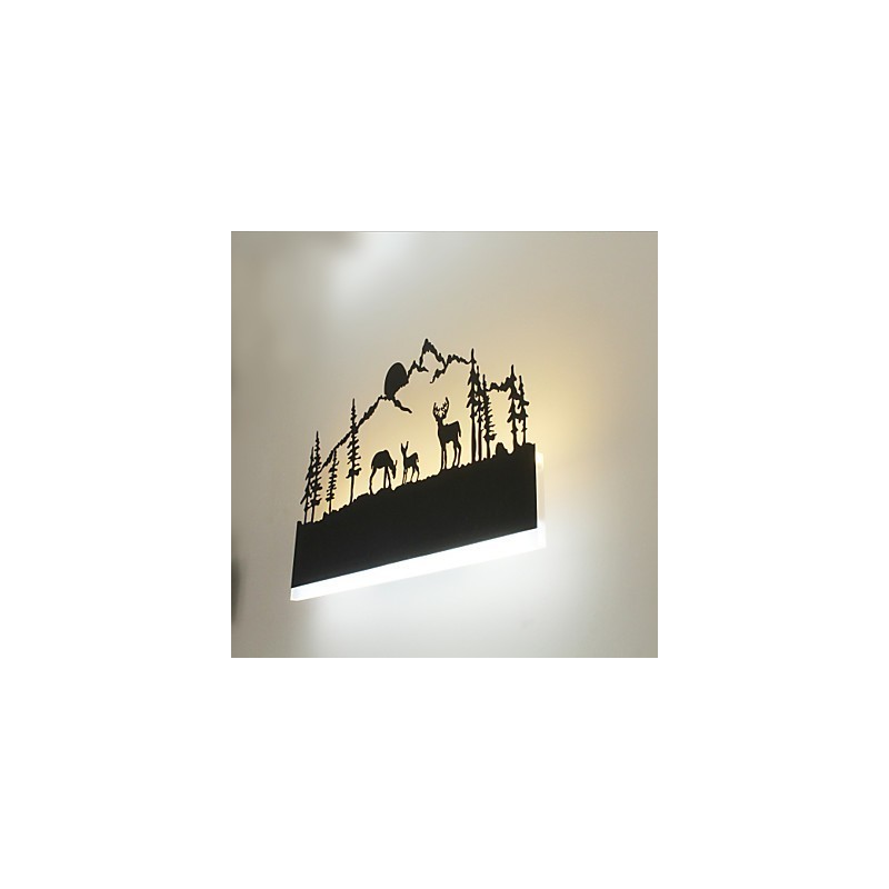 Fonction intégrée pour appliques murales à lumière ambiante