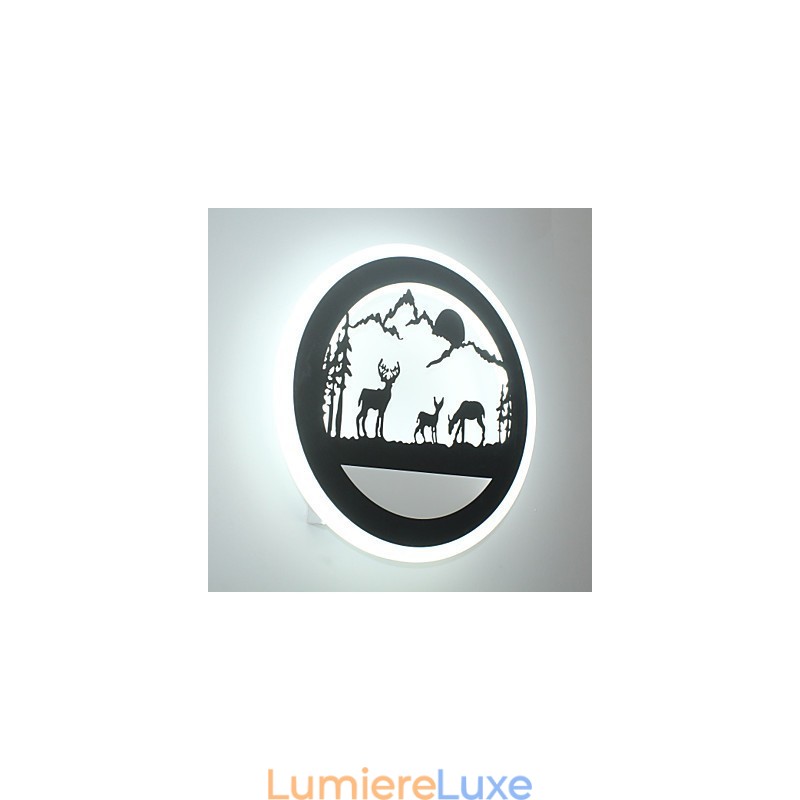 Lampe de chevet, applique murale, lampe de chambre à coucher, salon, moderne, minimaliste, créative, couloir, lampe en acrylique