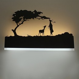 Lampe de chevet, applique murale, style européen, moderne et minimaliste, luminaire pour chambre d'enfant, escalier, miroir