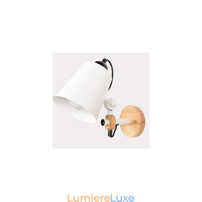 Applique murale nordique pour chambre à coucher, lampe frontale, balcon, escalier, couloir, lampe murale