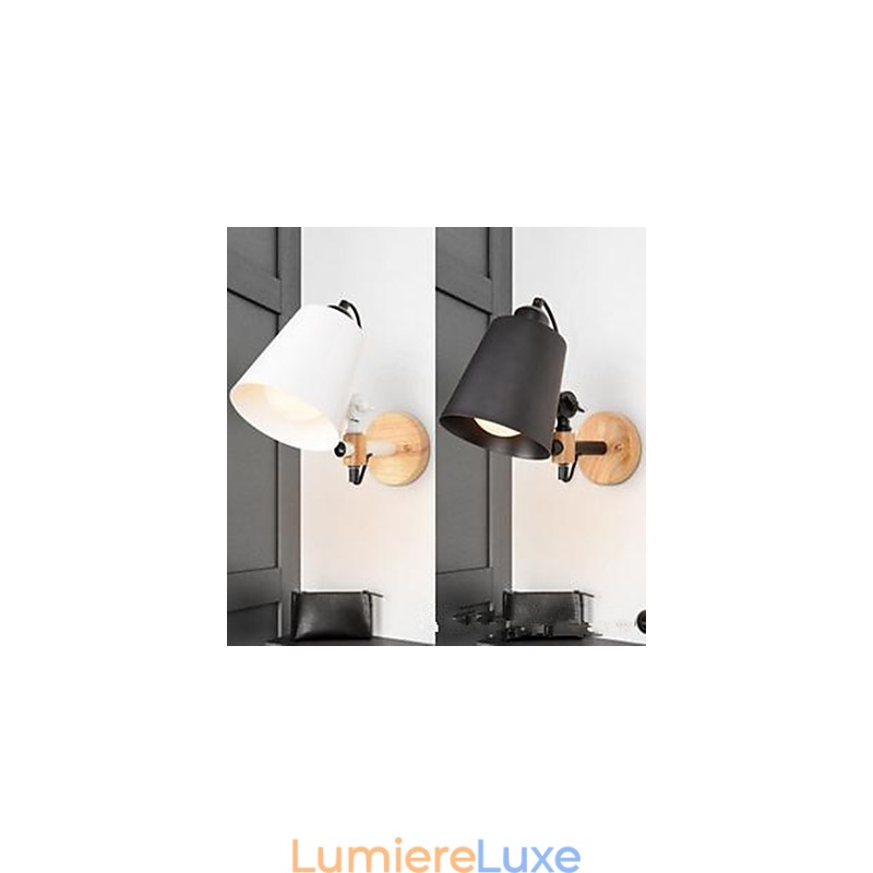 Applique murale nordique pour chambre à coucher, lampe frontale, balcon, escalier, couloir, lampe murale
