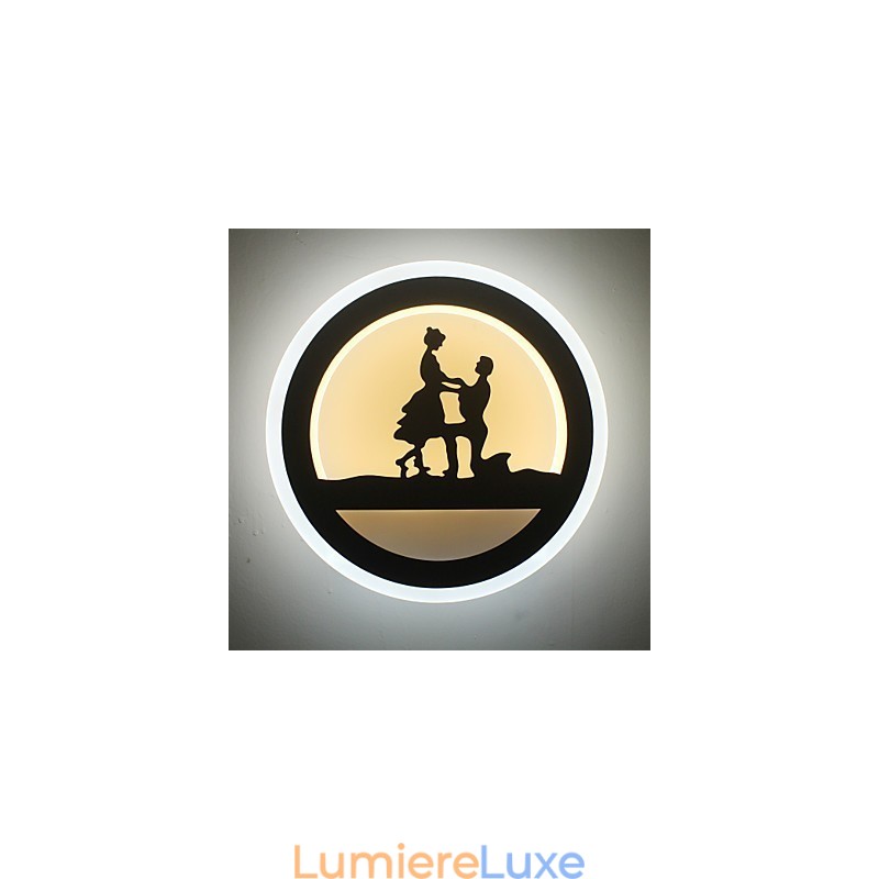 Lampe de chevet décorative pour chambre à coucher, salon créatif, couloir, lampe murale moderne et minimaliste