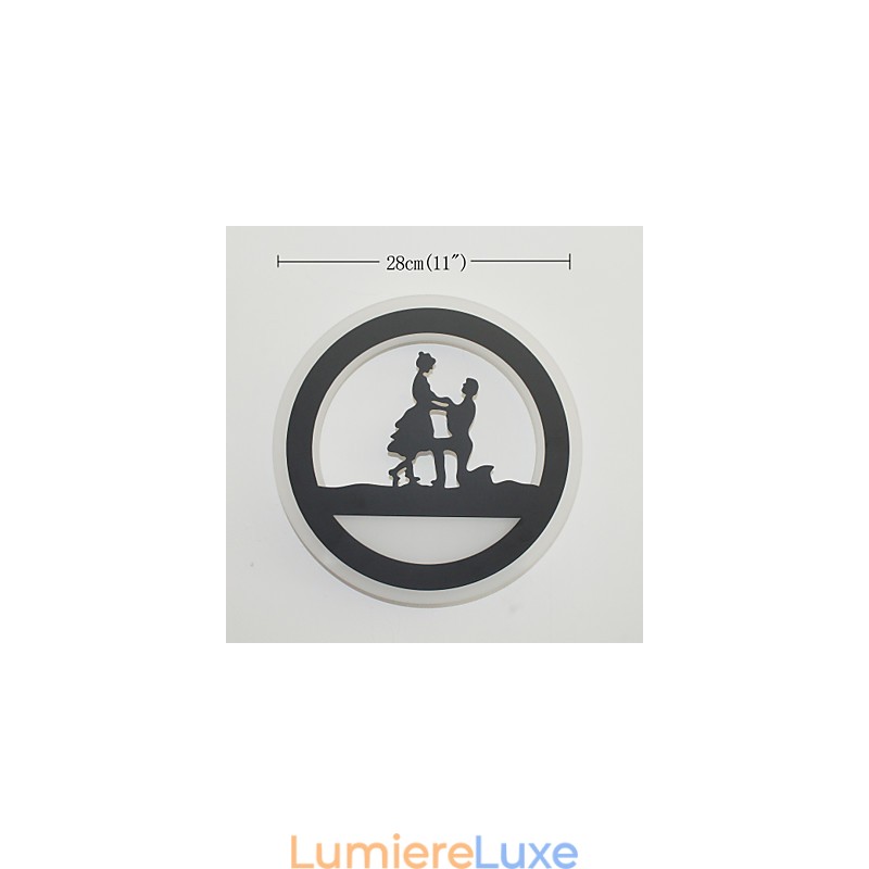 Lampe de chevet décorative pour chambre à coucher, salon créatif, couloir, lampe murale moderne et minimaliste