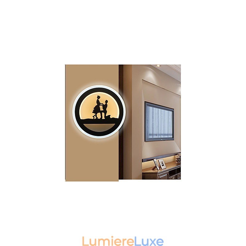 Lampe de chevet décorative pour chambre à coucher, salon créatif, couloir, lampe murale moderne et minimaliste