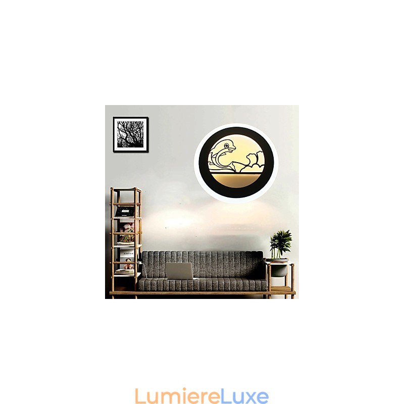 Applique murale moderne et minimaliste pour chambre à coucher, lampe de chevet créative pour enfants, lampe d'escalier en acrylique