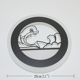 Applique murale moderne et minimaliste pour chambre à coucher, lampe de chevet créative pour enfants, lampe d'escalier en acrylique