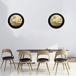 Applique murale moderne et minimaliste pour chambre à coucher, lampe de chevet créative pour enfants, lampe d'escalier en acrylique