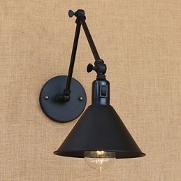 Lampe de bureau rétro de style mini avec bras pivotant et protection des yeux