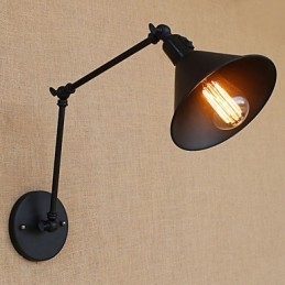 Lampe de bureau rétro de style mini avec bras pivotant et protection des yeux