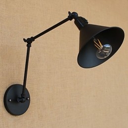 Lampe de bureau rétro de style mini avec bras pivotant et protection des yeux
