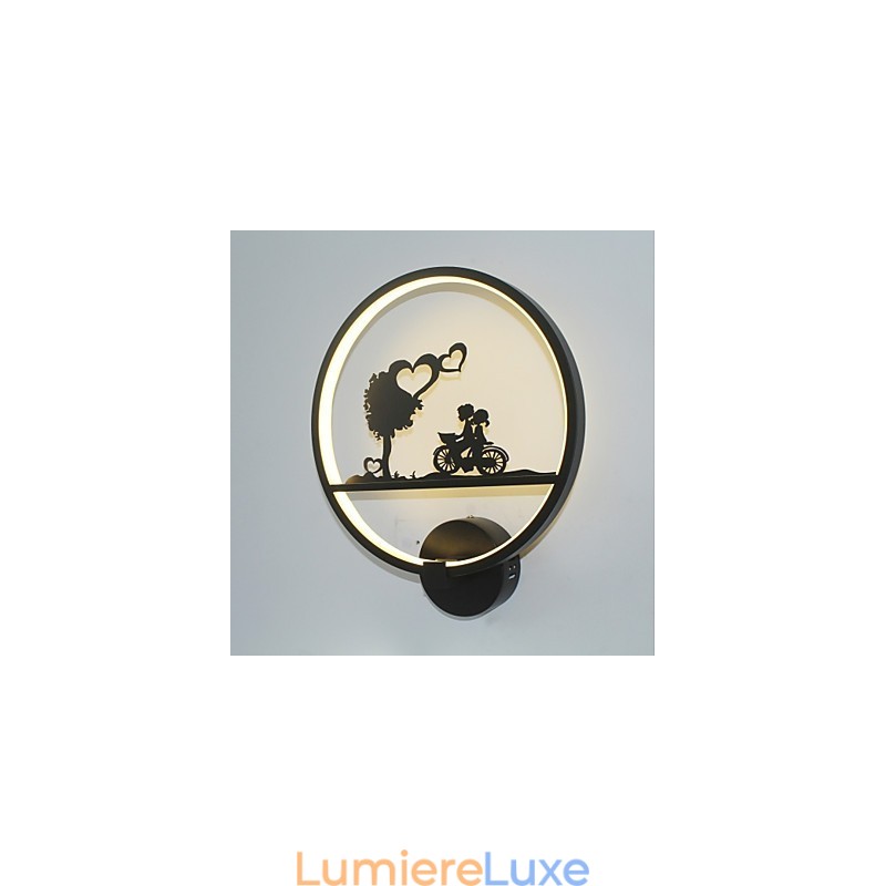 Applique murale en aluminium, design moderne et minimaliste, luminaire décoratif d'intérieur, idéal pour un salon, un balcon ou un couloir