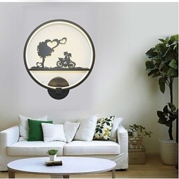 Applique murale en aluminium, design moderne et minimaliste, luminaire décoratif d'intérieur, idéal pour un salon, un balcon ou un couloir