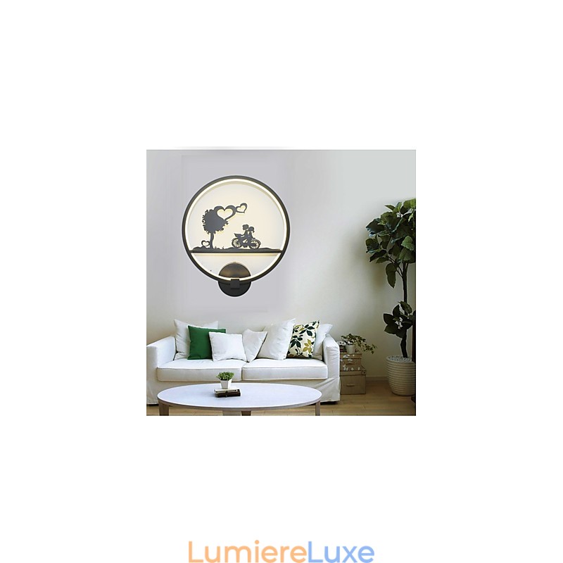 Applique murale en aluminium, design moderne et minimaliste, luminaire décoratif d'intérieur, idéal pour un salon, un balcon ou un couloir