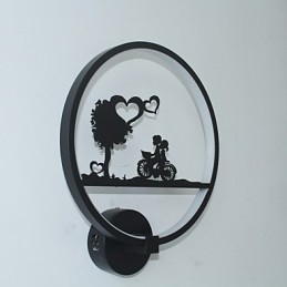 Applique murale en aluminium, design moderne et minimaliste, luminaire décoratif d'intérieur, idéal pour un salon, un balcon ou un couloir