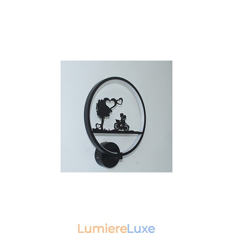 Applique murale en aluminium, design moderne et minimaliste, luminaire décoratif d'intérieur, idéal pour un salon, un balcon ou un couloir