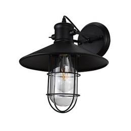 Applique murale, applique murale, lampe sabre laser noire muette sur le mur