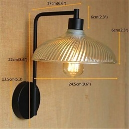 Finition en oxyde noir rustique pour éclairage d'ambiance à bras pivotant