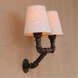 Applique murale rustique en laiton pour éclairage d'ambiance