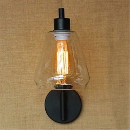 Finition en oxyde noir rustique pour éclairage d'ambiance à bras pivotant