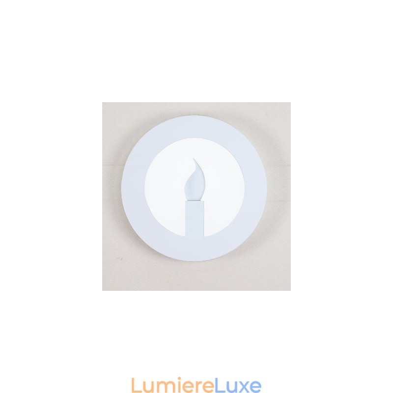 Fonction de peinture contemporaine moderne intégrée pour appliques murales à lumière ambiante