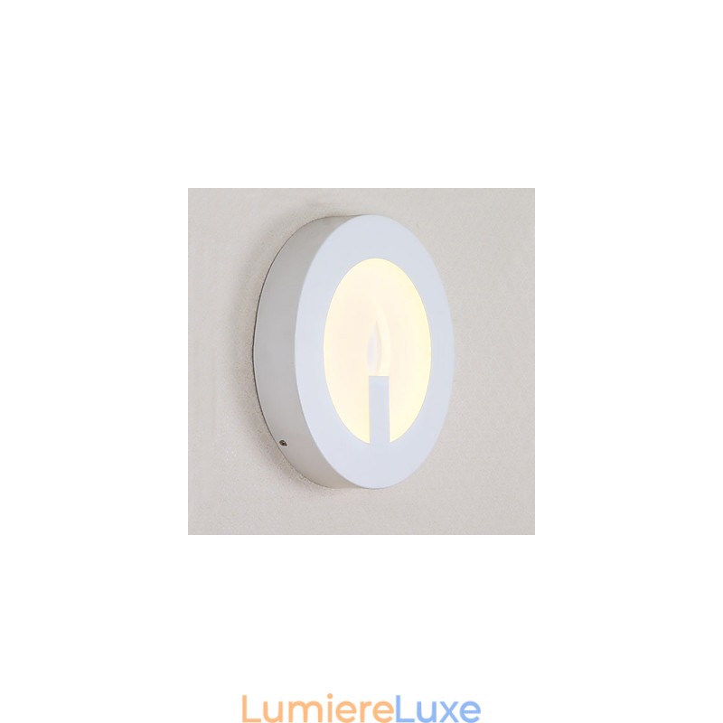 Fonction de peinture contemporaine moderne intégrée pour appliques murales à lumière ambiante