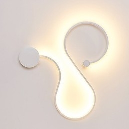 Appliques murales modernes en métal créatif pour salon, couloir, chambre à coucher, chambres d'hôtel, chevet, décoration