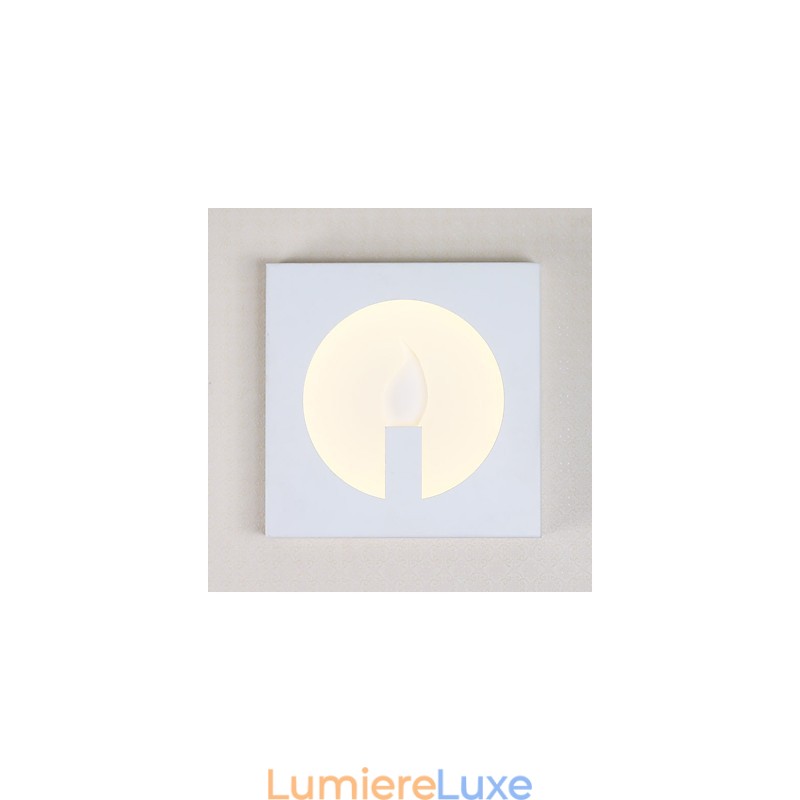Appliques murales contemporaines modernes intégrées pour lumière ambiante