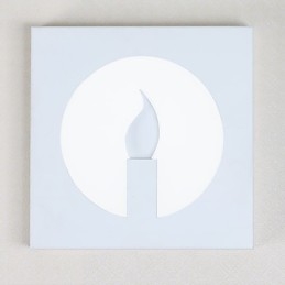 Appliques murales contemporaines modernes intégrées pour lumière ambiante