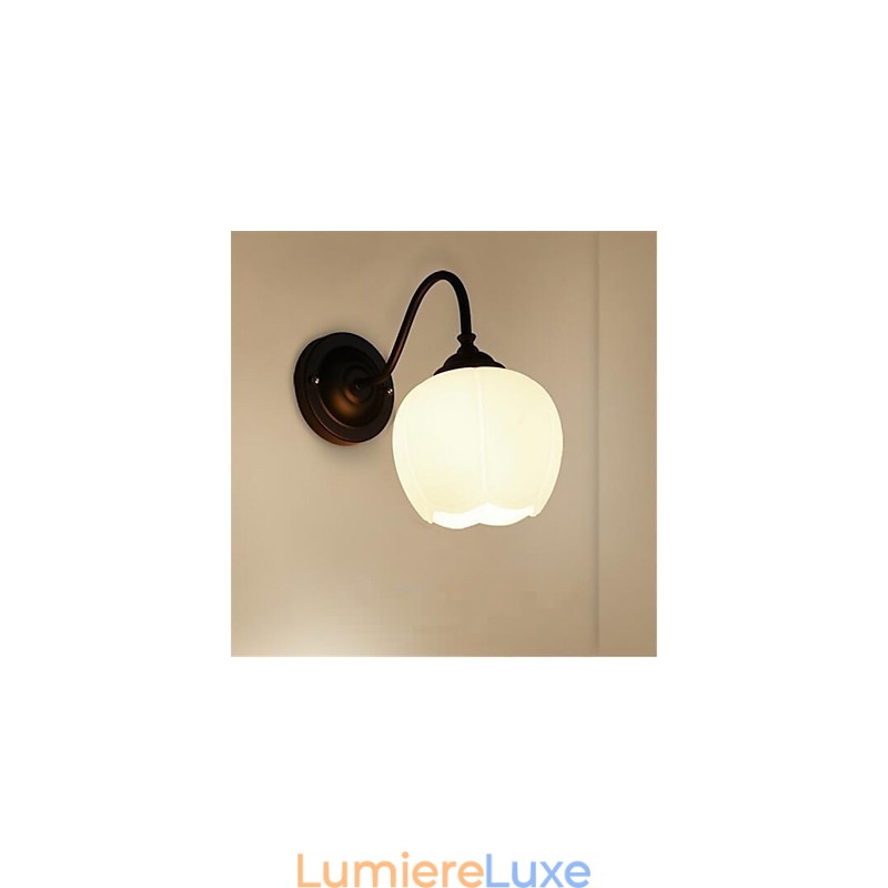 Peinture de style campagnard moderne et contemporain pour mur de lumière ambiante de protection des yeux de style mini