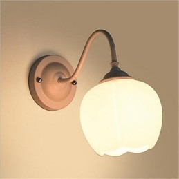 Peinture de style campagnard moderne et contemporain pour mur de lumière ambiante de protection des yeux de style mini