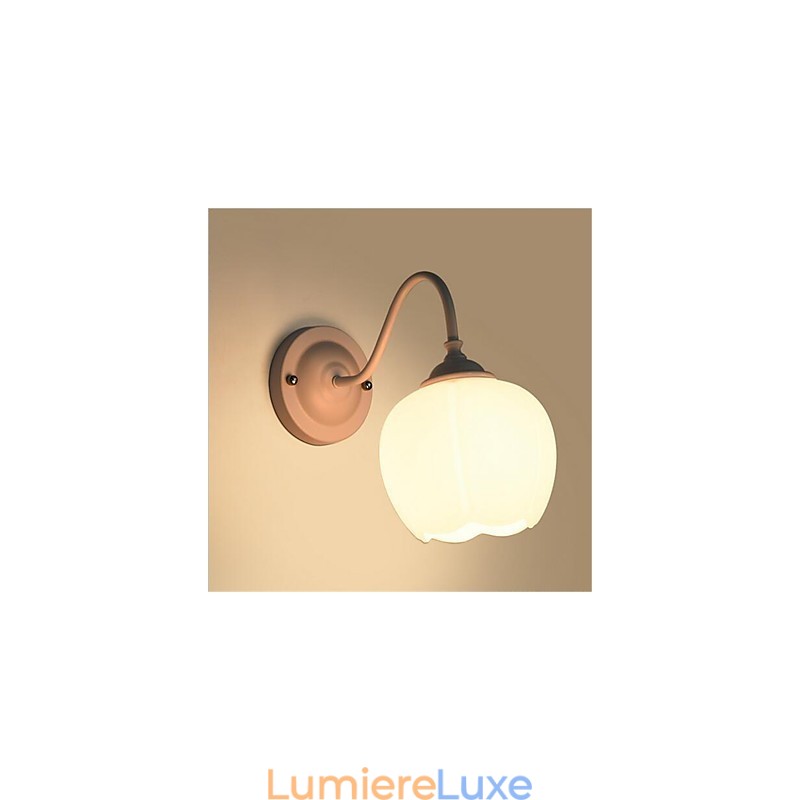 Peinture de style campagnard moderne et contemporain pour mur de lumière ambiante de protection des yeux de style mini