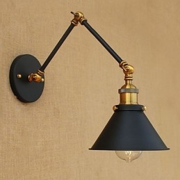 Applique murale en laiton, style industriel vintage, éclairage d'intérieur, décoration d'intérieur