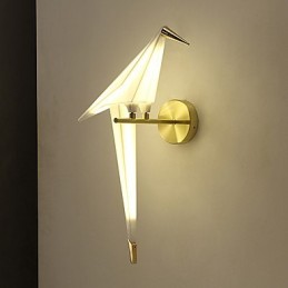 Appliques murales modernes contemporaines et vintage galvanisées de style mini
