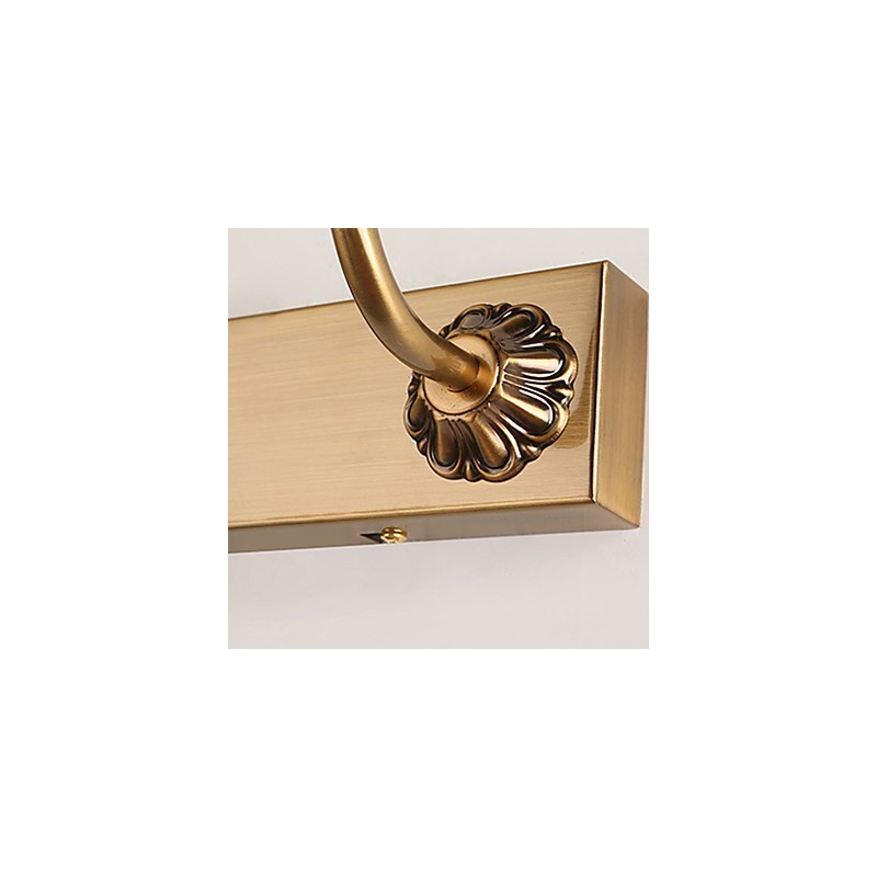 Lampe miroir moderne contemporaine traditionnelle classique rustique Lodge vintage en laiton antique