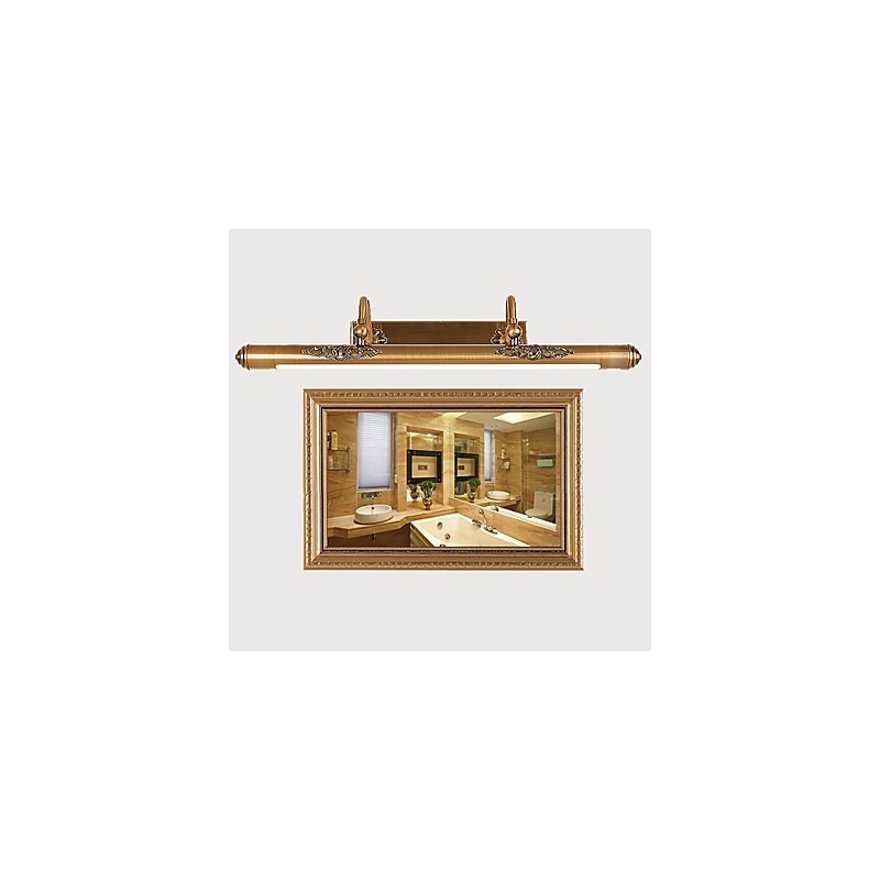 Lampe miroir moderne contemporaine traditionnelle classique rustique Lodge vintage en laiton antique