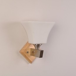 Peinture de style campagnard contemporain moderne pour appliques murales à éclairage vers le haut