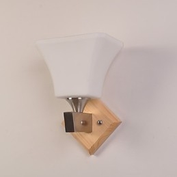 Peinture de style campagnard contemporain moderne pour appliques murales à éclairage vers le haut