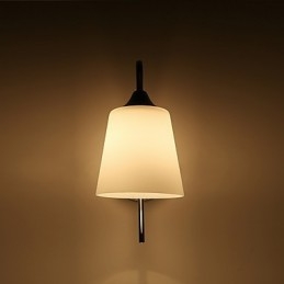 Applique murale moderne contemporaine et rustique galvanisée pour éclairage d'ambiance