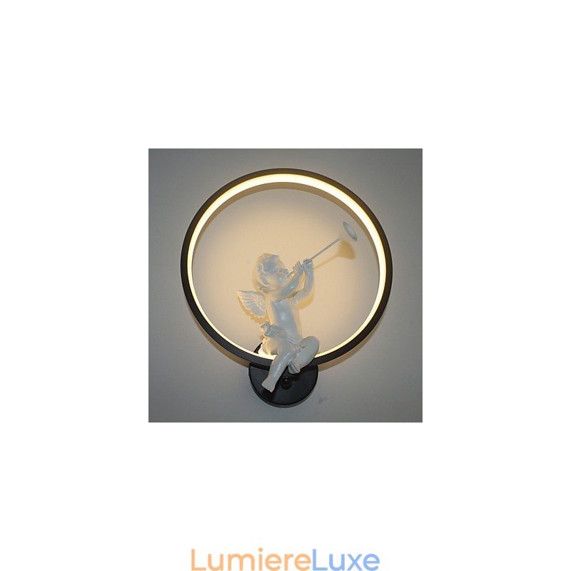 Applique murale nordique moderne et minimaliste pour chambre à coucher, luminaires décoratifs en aluminium, luminaires pour couloirs et anges