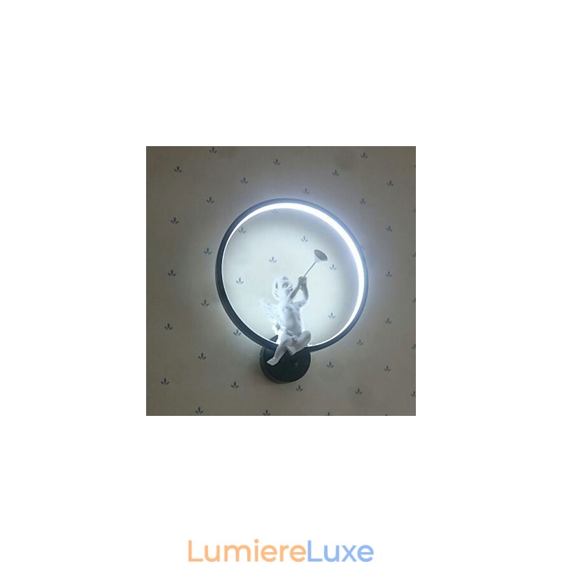 Applique murale nordique moderne et minimaliste pour chambre à coucher, luminaires décoratifs en aluminium, luminaires pour couloirs et anges