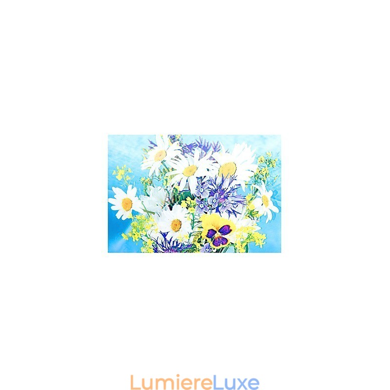 Peinture contemporaine moderne intégrée pour appliques murales à lumière ambiante