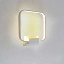 Fonction de peinture contemporaine moderne intégrée pour les appliques murales à lumière ambiante