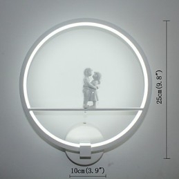 Applique murale moderne minimaliste en aluminium, luminaire décoratif pour salon, couloir, balcon, chambre à coucher, lampe de chevet