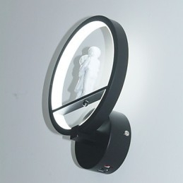 Applique murale moderne minimaliste en aluminium, luminaire décoratif pour salon, couloir, balcon, chambre à coucher, lampe de chevet