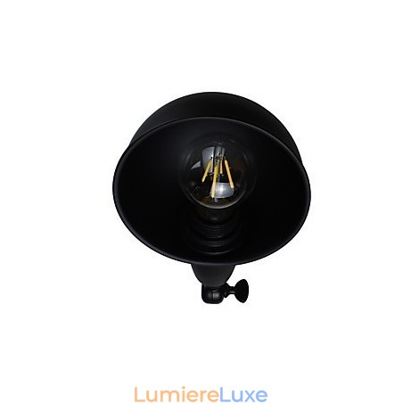 Applique murale en acier peint, style rétro, style américain, style sabre laser, style noir Applique murale en acier peint, style rétro, style américain, style sabre laser, style noir