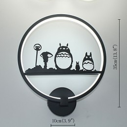 Applique murale en aluminium, design moderne et minimaliste, luminaire décoratif d'intérieur, idéal pour un salon, un balcon ou un couloir