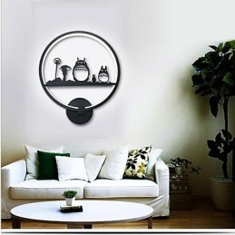 Applique murale en aluminium, design moderne et minimaliste, luminaire décoratif d'intérieur, idéal pour un salon, un balcon ou un couloir