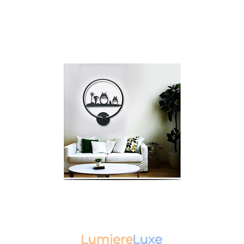 Applique murale en aluminium, design moderne et minimaliste, luminaire décoratif d'intérieur, idéal pour un salon, un balcon ou un couloir