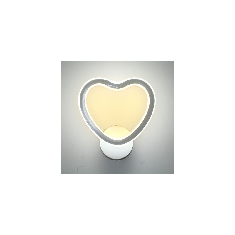 Applique murale minimaliste moderne pour salon, chambre à coucher, chevet, couloir, lampe murale créative en aluminium à la mode